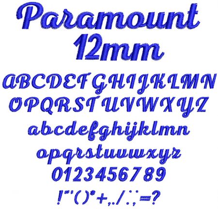 Paramount esa font icon