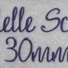Adelle Script 30mm Font