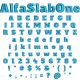 Alpha Slab One Font