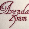 Avendale 25mm Font