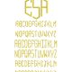 Beehive Monogram 50mm Font