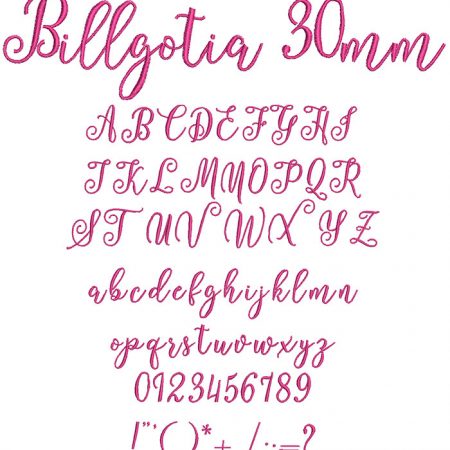 Billgotia 30mm Font