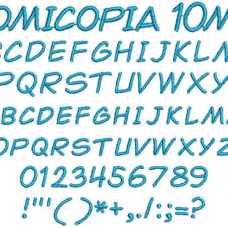 Comicopia 10mm Font