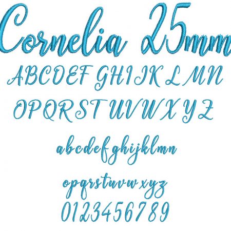 Cornelia 25mm Font