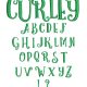 Curley 25mm Font