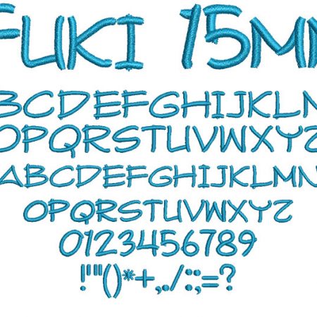 Fuki 15mm Font