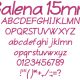 Galena 15mm Font