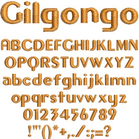 Gilgongo 10mm Font