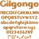 Gilgongo 10mm Font