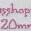 Grasshopper 20mm Font
