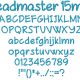Headmaster 15mm Font