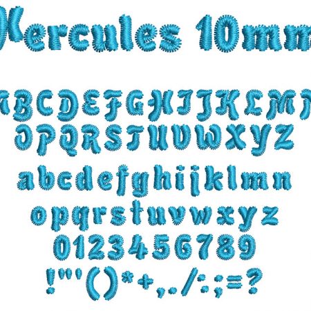 Hercules 10mm Font
