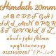 Himdath 20mm Font