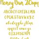 Honey Bun 20mm Font