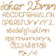 Joker 25mm Font