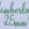 Kimberlay 25mm Font