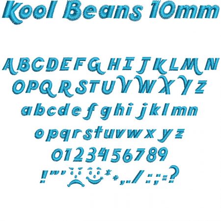 Kool Beans 10mm Font