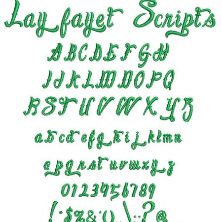 Layfayet Scripts Font