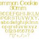 Lemon Cookie 30mm Font