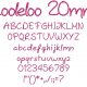 Looleloo 20mm Font