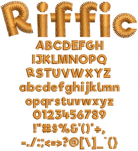 Riffic Font