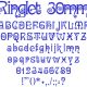Ringlet 30mm Font