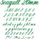 Seagull 20mm Font