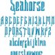 Seahorse 30mm Font