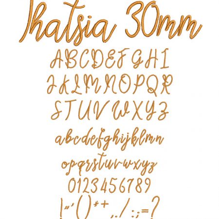 Thatsia 30mm Font