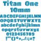 Titan One 10mm Font