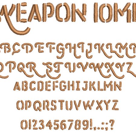 Weapon 10mm Font