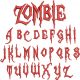 Zombie 15mm Font