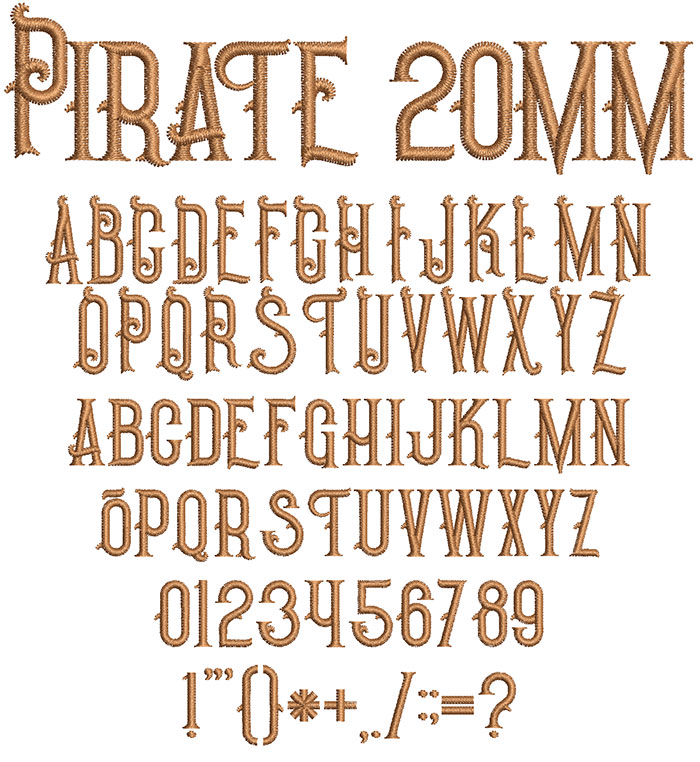 pirate fonts free