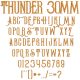 Thunder esa font icon
