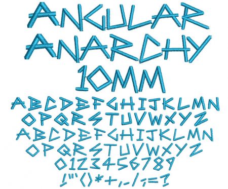 Angular Anarchy esa font icon