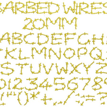 Barbed Wires esa font icon