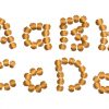 Bead Necklace esa font letters icon
