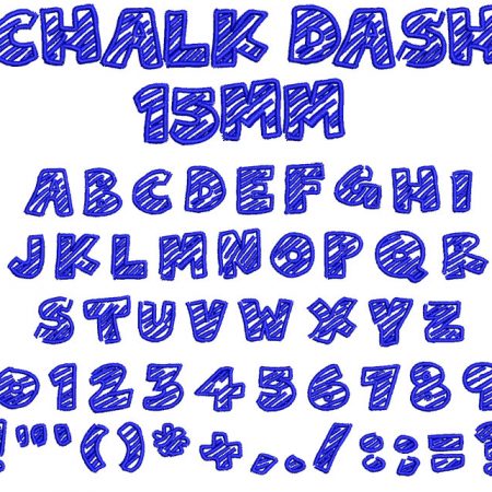 Chalk Dash esa font icon