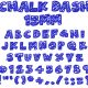 Chalk Dash esa font icon
