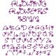 Flowing Flowers esa font icon