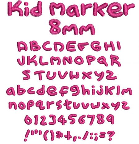 Kid Marker esa font icon