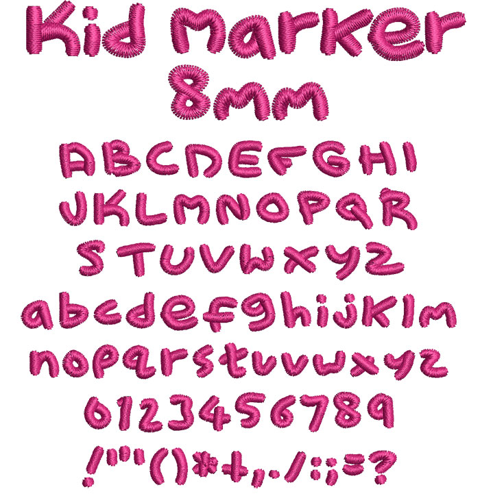 Kid Marker esa font icon