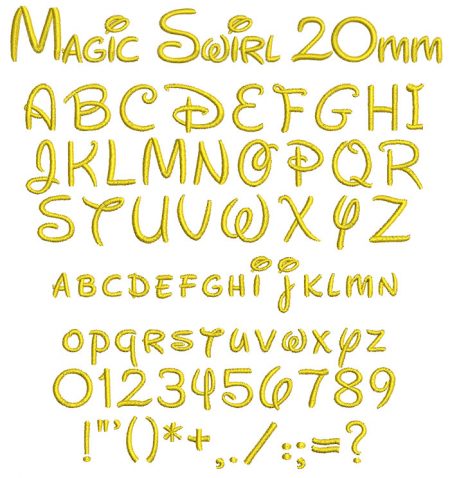 Magic Swirl esa font icon
