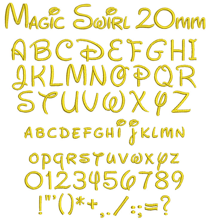 Magic Swirl esa font icon