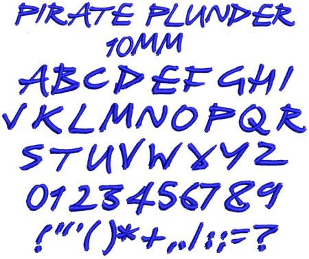 Pirate Plunder esa font icon