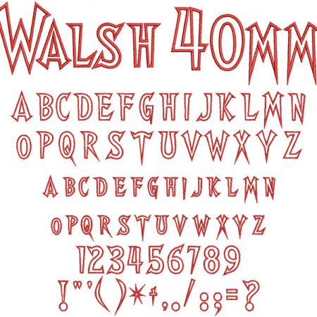 Walsh esa font icon