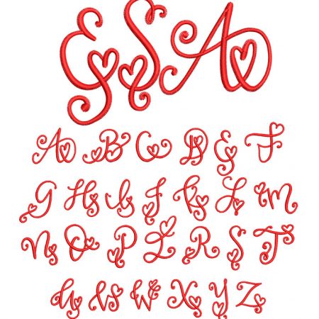 Crafty Heart Mono esa font icon