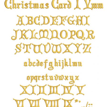 Christmas Card esa font icon