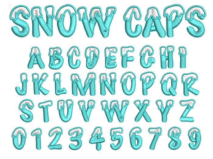 Snow Caps esa font icon