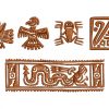 Aztec elements icon